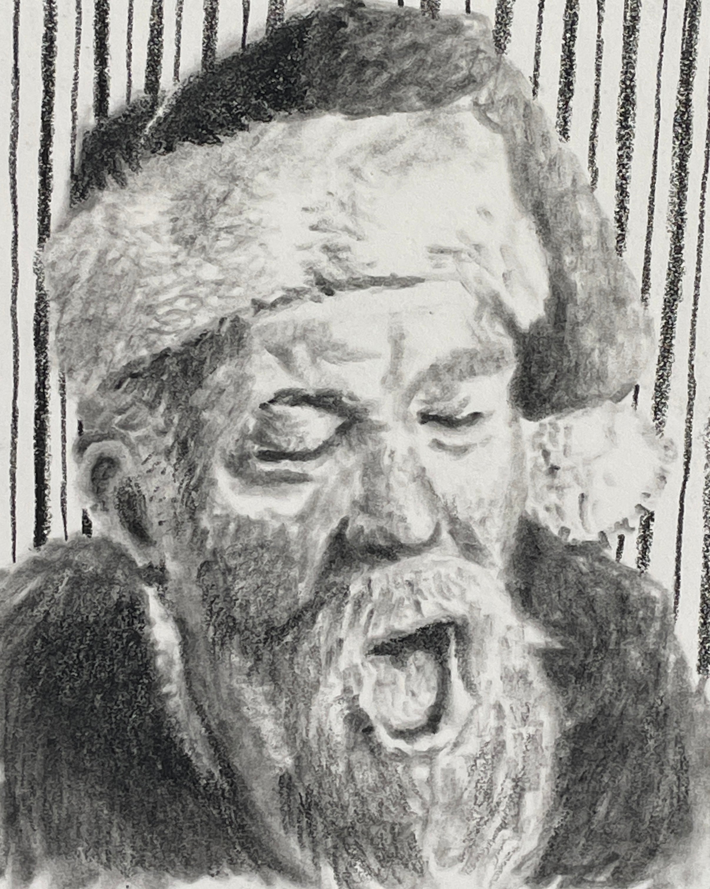 Original Charcoal Drawing
