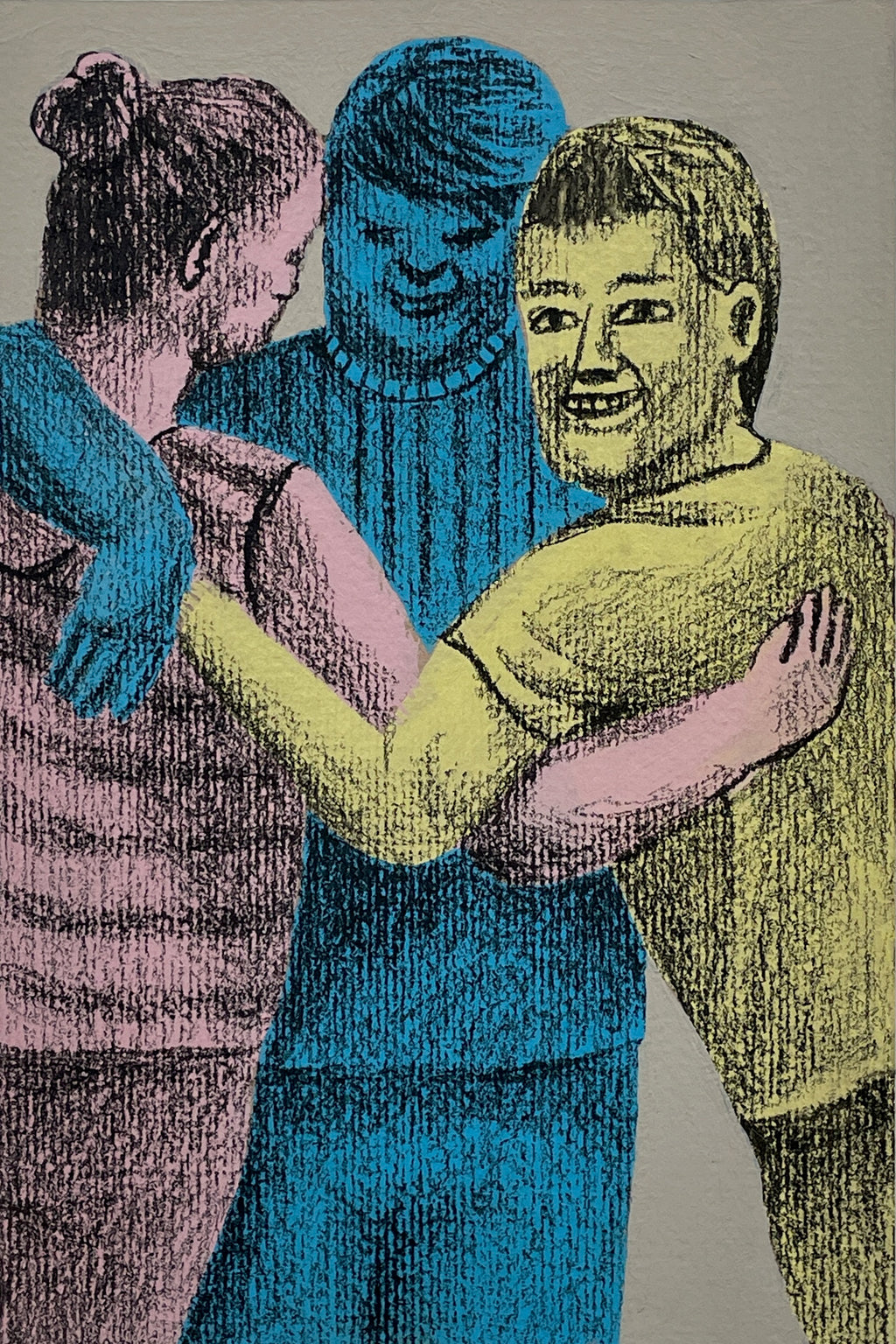 Original Mixed Media Drawing