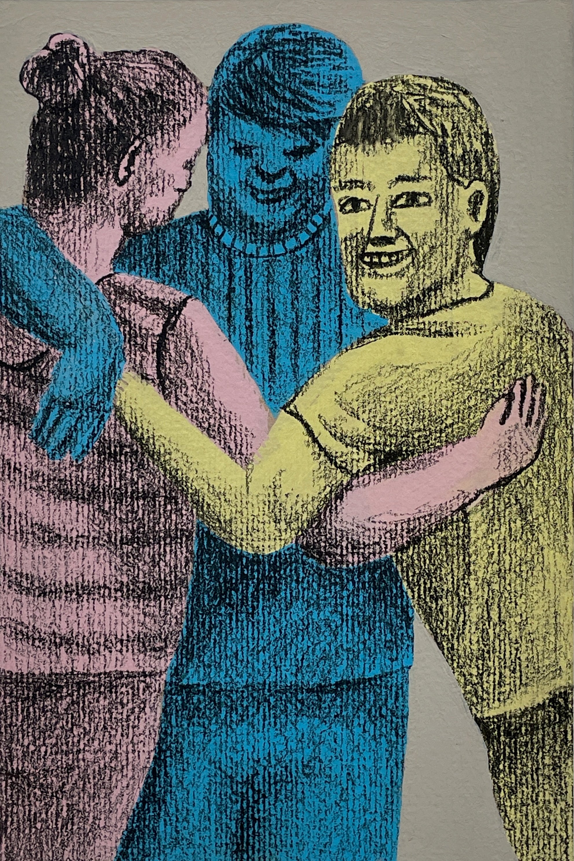 Original Mixed Media Drawing
