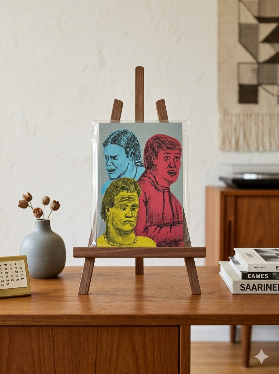 Original Mixed Media Drawing
